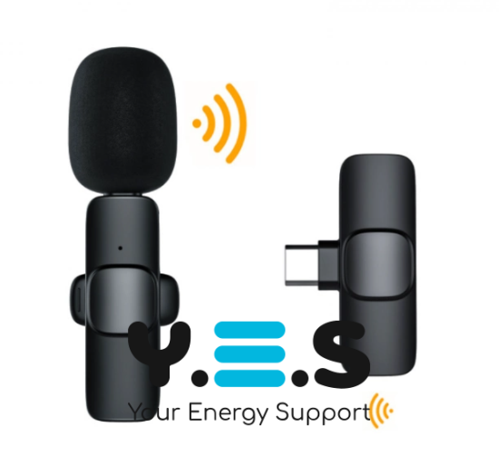Бездротовий петличний мікрофон K8 Type‑C для блогерів (петличка)