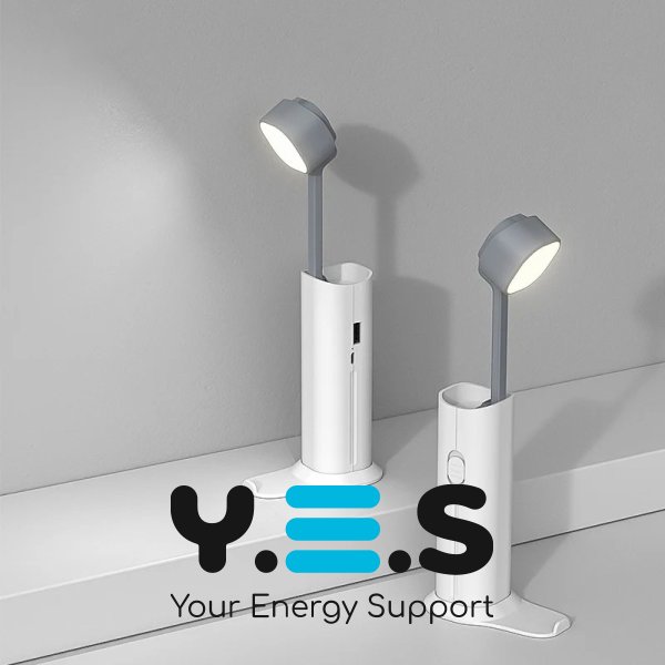 Портативний LED ліхтар-світильник з PowerBank 20000 мА·год і бездротовою зарядкою телефону