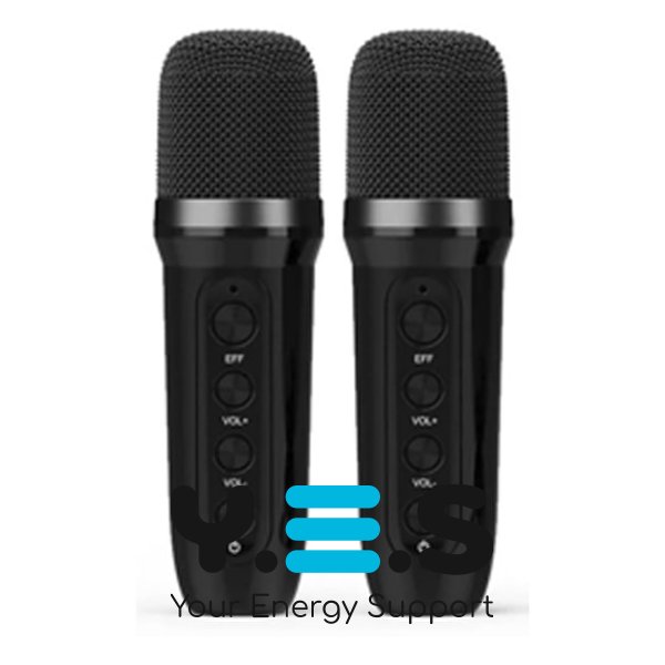 Лампа-нічник YS-110 RGB з караоке та 2 мікрофонами, багатофункціональна лампа-колонка