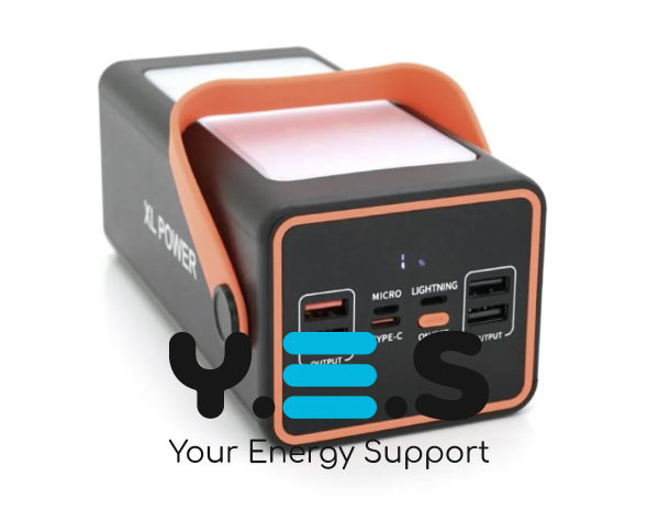 Повербанк JS-658 100000 mAh для роботи й подорожей, зовнішній акумулятор з LED-ліхтариком