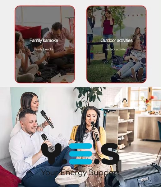 Бездротовий UHF мікрофон TTD‑M10 для караоке (1 мікрофон)