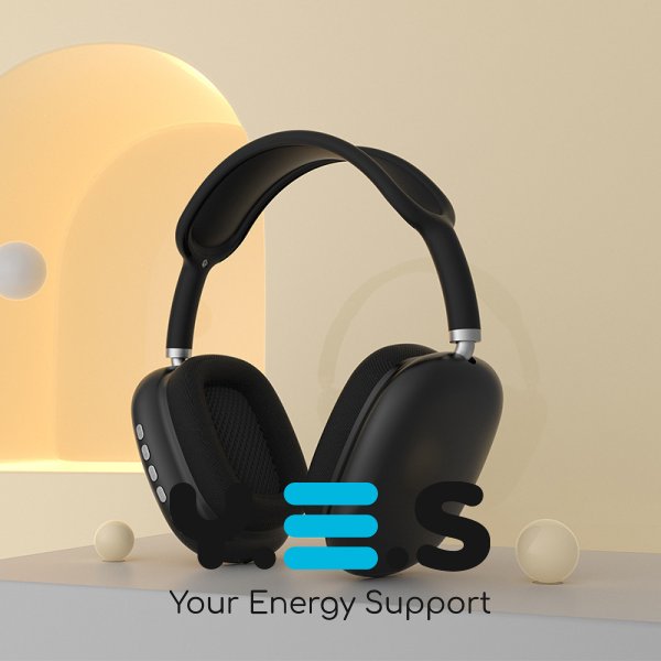 Bluetooth-навушники P9 Max з мікрофоном, бездротові (до 100 символів)