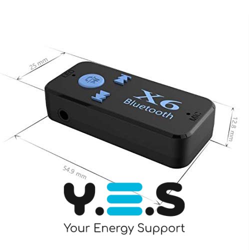 Бездротовий Bluetooth аудіоресивер BT-X6 для передачі звуку, зручне BT-підключення