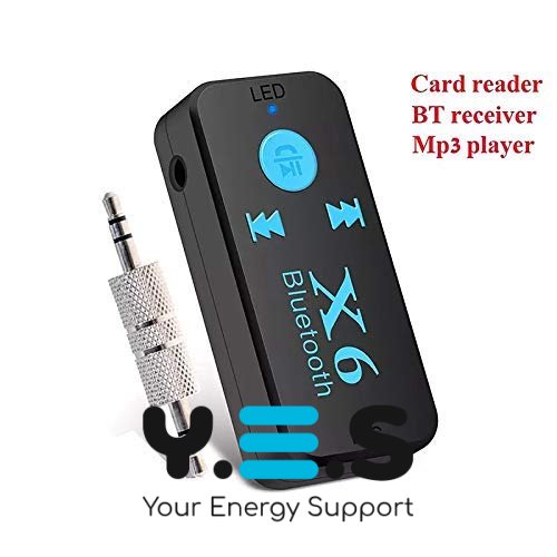 Бездротовий Bluetooth аудіоресивер BT-X6 для передачі звуку, зручне BT-підключення