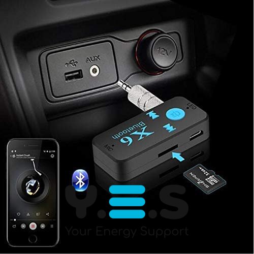 Бездротовий Bluetooth аудіоресивер BT-X6 для передачі звуку, зручне BT-підключення