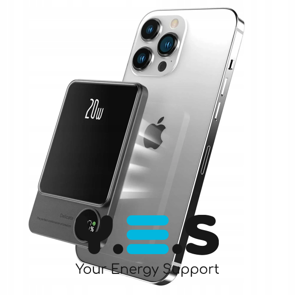 Повербанк Power Bank Q9 5000 mAh — портативний зарядний пристрій з бездротовою зарядкою