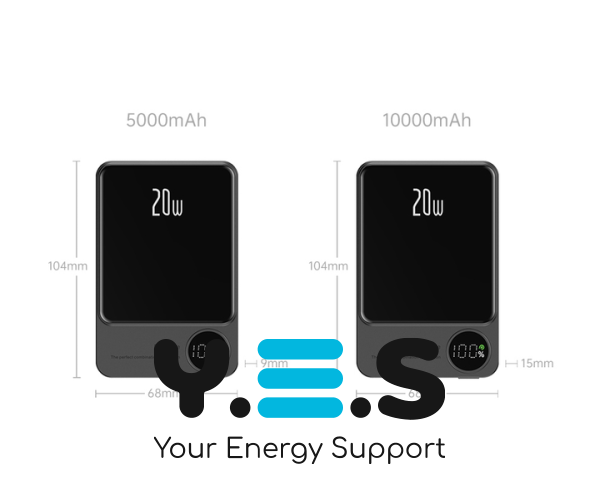 Повербанк Power Bank Q9 5000 mAh — портативний зарядний пристрій з бездротовою зарядкою