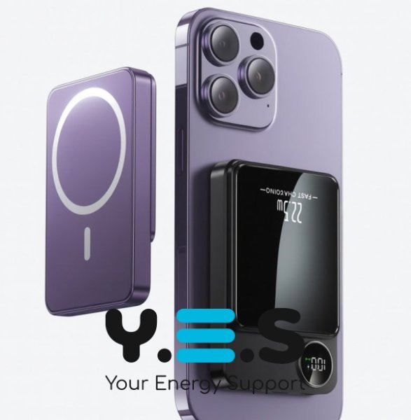 Бездротовий MagSafe Power Bank 20 000 mAh для телефону, портативний зарядний пристрій