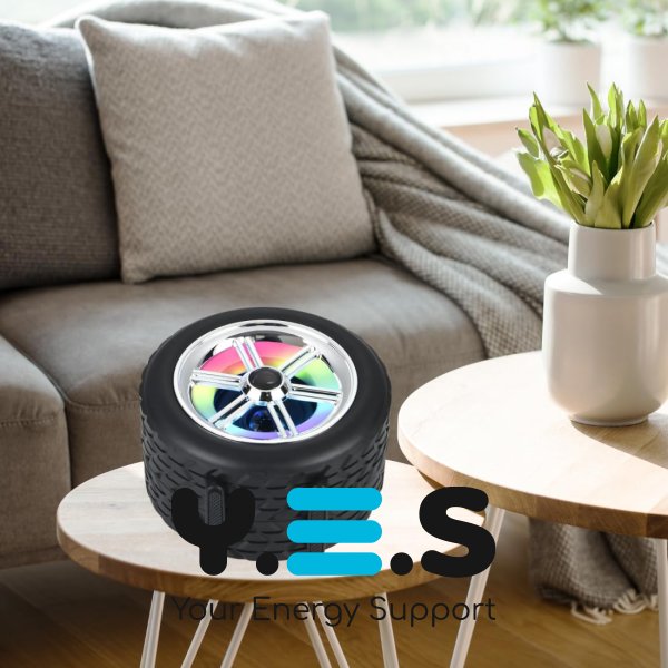 Портативна Bluetooth-колонка WSJAR L-024 з RGB/LED-підсвічуванням та слотом TF