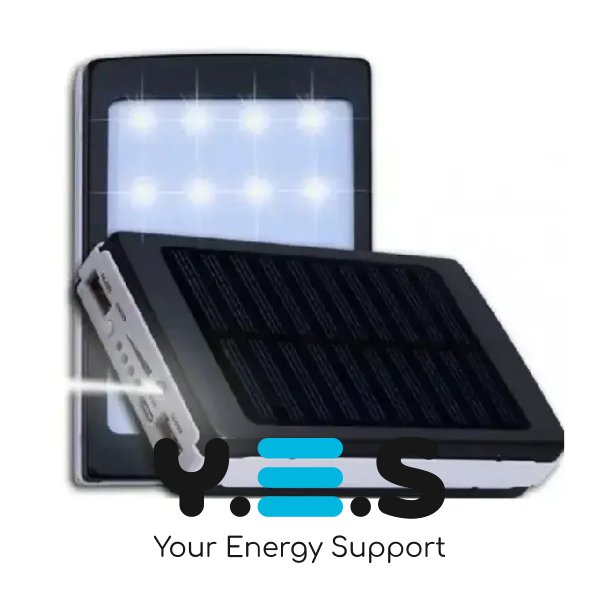 Повербанк UN-3101 SOLAR 20000mAh на сонячній батареї з LED-ліхтариком для телефону та планшета