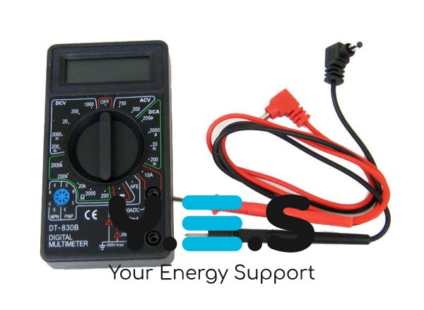 Цифровий мультиметр-тестер DT 830B для вимірювання напруги, струму та опору