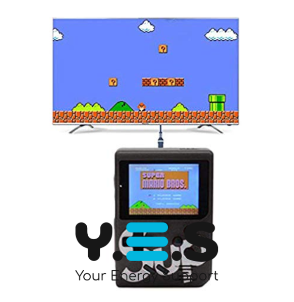 Портативна ігрова приставка Game Box SUP 400 в 1 з вбудованими ретро-іграми