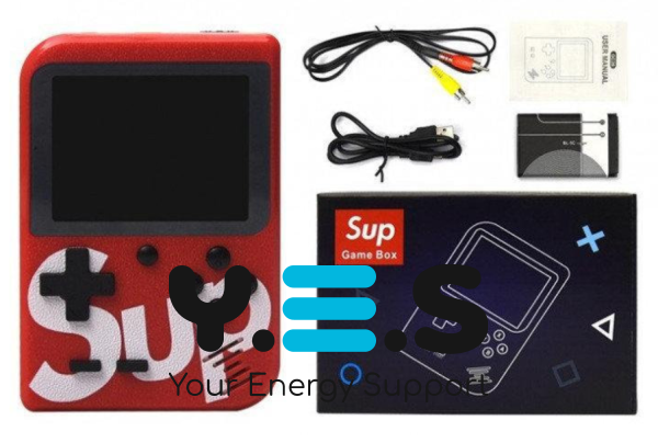Портативна ігрова приставка Game Box SUP 400 в 1 з вбудованими ретро-іграми