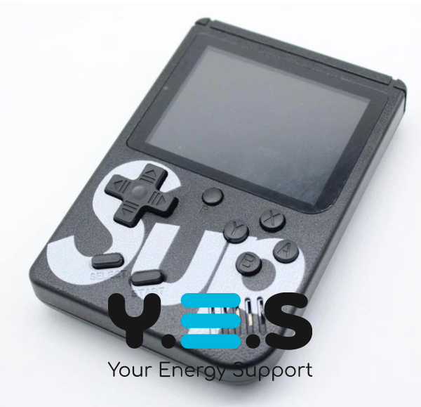 Портативна ігрова приставка Game Box SUP 400 в 1 з вбудованими ретро-іграми