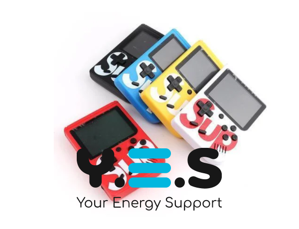 Портативна ігрова приставка Game Box SUP 400 в 1 з вбудованими ретро-іграми