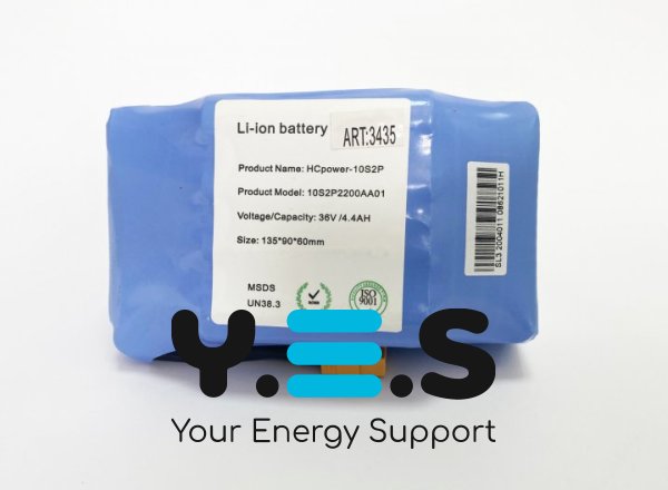 Універсальний Li-ion акумулятор для гіроборда/гіроскутера SL3 36V 4400mAh 135×90×60 мм