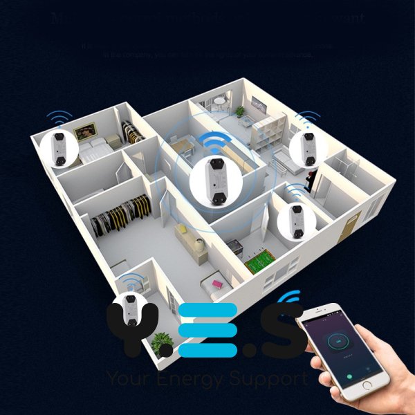 Wi‑Fi реле Smart Home 10A — смарт вимикач для розумного дому, керування з додатку iOS/Android