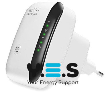 Wi‑Fi репітер у розетку 802.11n/b/g, підсилювач сигналу, антена 2 dBi, розширювач мережі