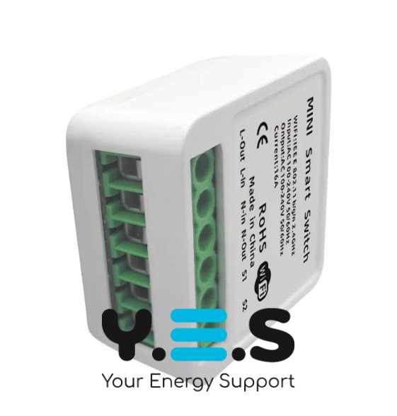 Розумне Wi‑Fi реле Smart Home 16A для керування освітленням і технікою через застосунок