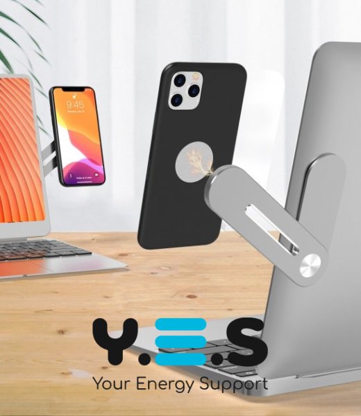 Магнітний тримач для телефону Multifunctional Bracket з кріпленням на ноутбук або монітор ПК