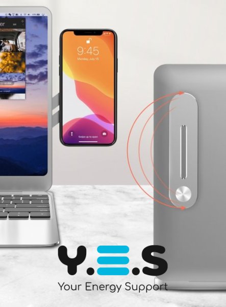 Магнітний тримач для телефону Multifunctional Bracket з кріпленням на ноутбук або монітор ПК