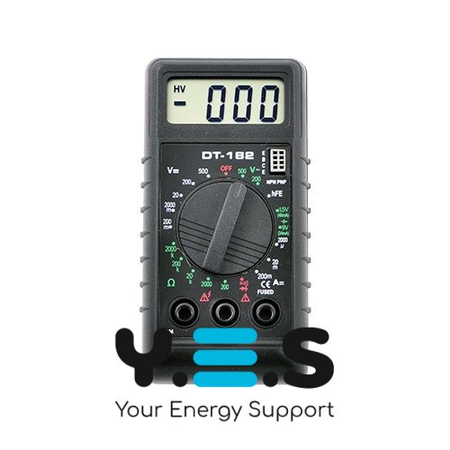 Портативний цифровий мультиметр DT-182: вольтметр і тестер для електровимірювань