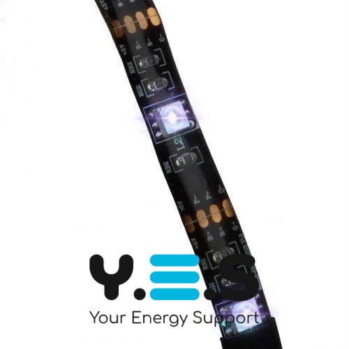 Світлодіодна RGB-стрічка 5 м для ТВ і монітора з пультом, універсальна LED-підсвітка