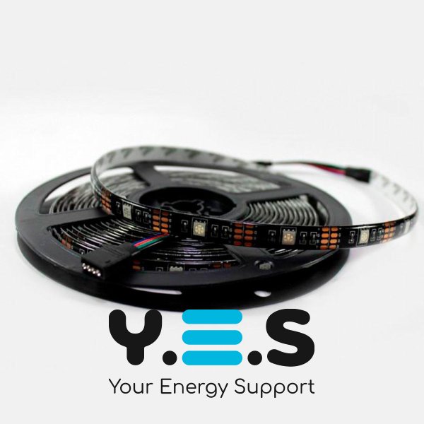 Світлодіодна RGB-стрічка 5 м для ТВ і монітора з пультом, універсальна LED-підсвітка