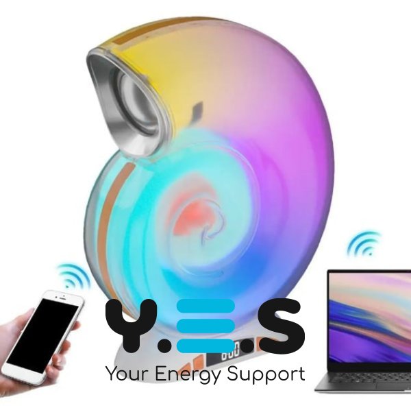 Багатофункціональна Bluetooth-колонка L-39: настільна лампа з RGB-підсвіткою