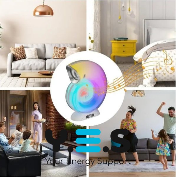 Багатофункціональна Bluetooth-колонка L-39: настільна лампа з RGB-підсвіткою