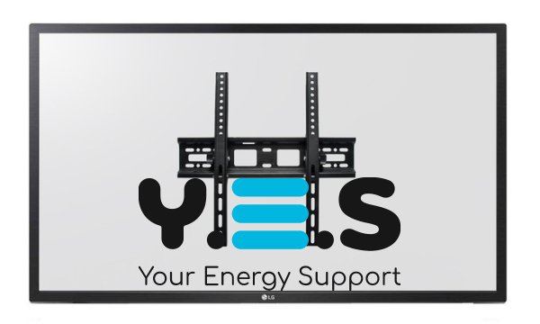 Кронштейн HT002 для ТВ 32"-55" — настінне кріплення з нахилом +15°/-5°