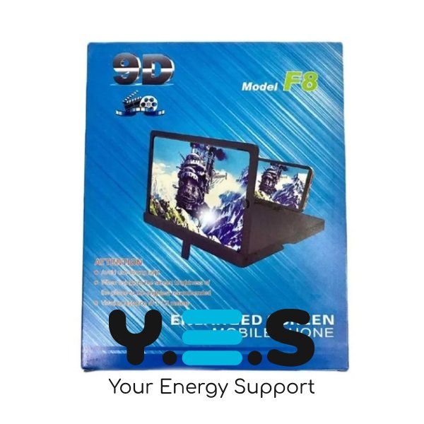 Збільшувач екрана телефону 9D F8 (Enlarged Screen), лупа-підставка для смартфона