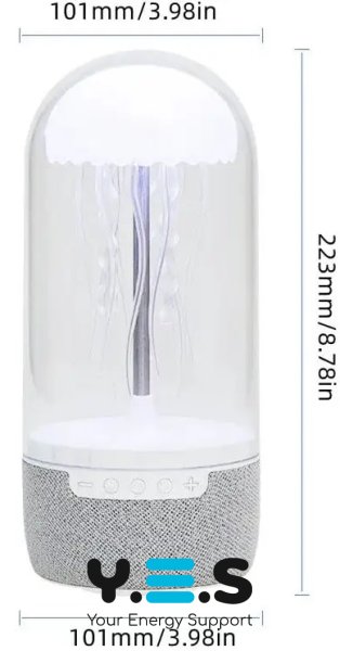 Портативна Bluetooth-колонка MAX113 з нічником «Медуза», підсвітка, USB-живлення