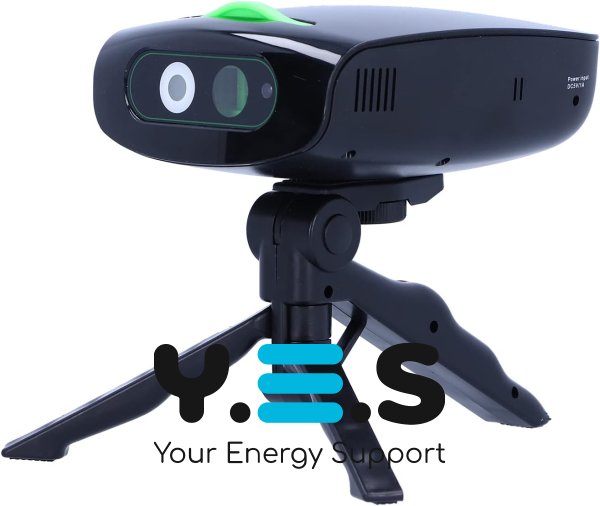 Лазерний диско‑проектор UKC RD‑8010L RGB з пультом ДК (лазерна установка)