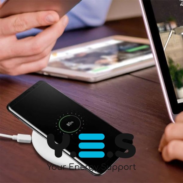 Бездротова зарядка Awei W7 кругла 10W Qi для смартфонів