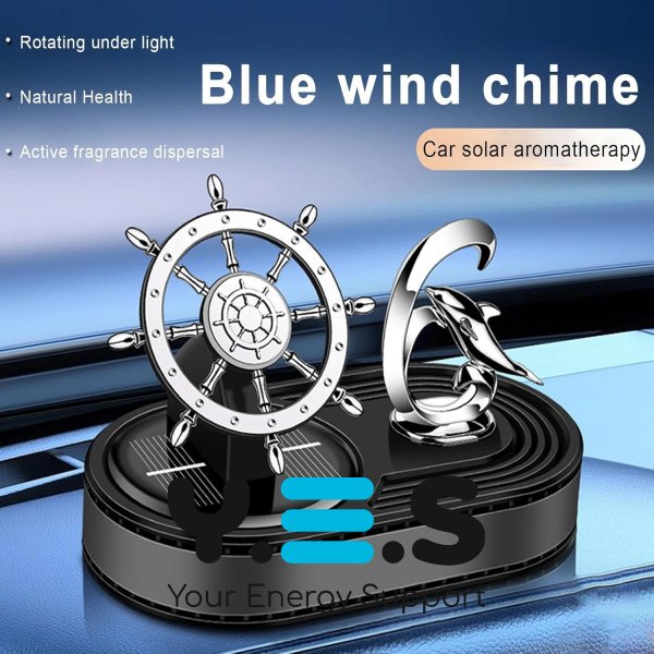 Автоароматизатор Captain XL-8/AND-8 на сонячній панелі, обертовий освіжувач повітря