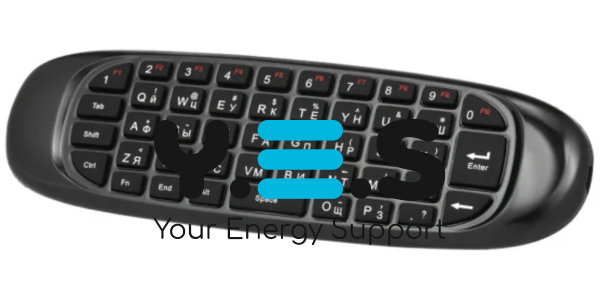 Клавіатура NO LOGO G20 + Air Mouse, бездротова, компактна, з мишкою