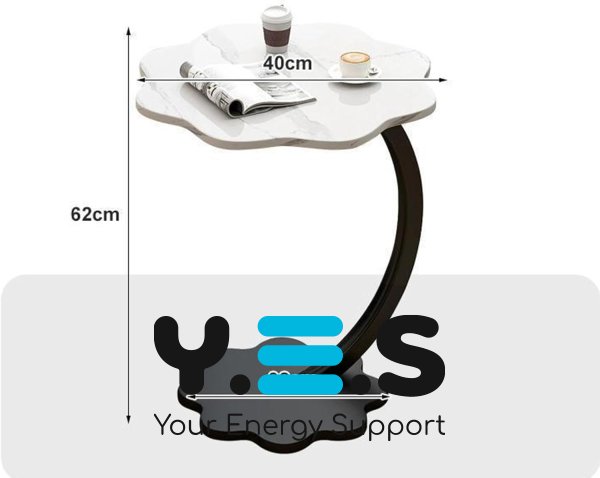 Приставний компактний журнальний столик «Квітка» 64228 для дому