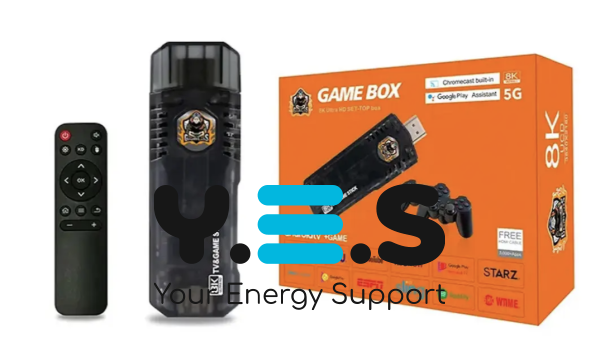 Ігрова консоль TV Game Stick X9 64GB, 30000 ігор, 2 бездротові джойстики