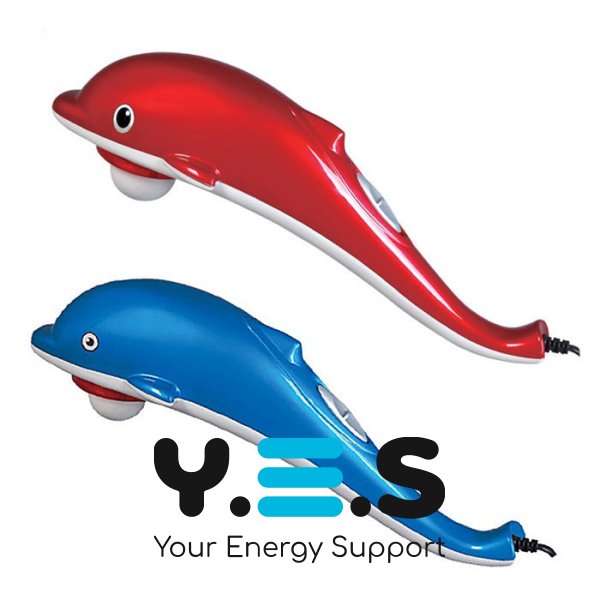 Ручний вібромасажер Dolphin «Дельфін» для масажу тіла