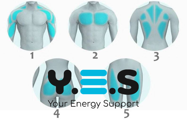 Портативний м’язовий масажер-пістолет Fascial Gun KH-320, ручний вібромасажер для фасцій