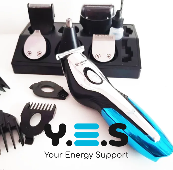 Набір для стрижки 10в1 Gemei GM-562: машинка-тример з насадками