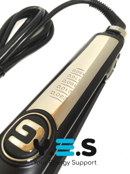 Професійна праска-плойка для випрямлення волосся Gemei GM-416, кераміка, 150–230°C