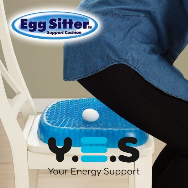 Ортопедична гелева подушка для сидіння Egg Sitter, сидушка антипролежнева