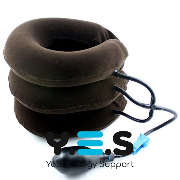 Лікувальний надувний масажер-комір для шийного відділу хребта Tractors