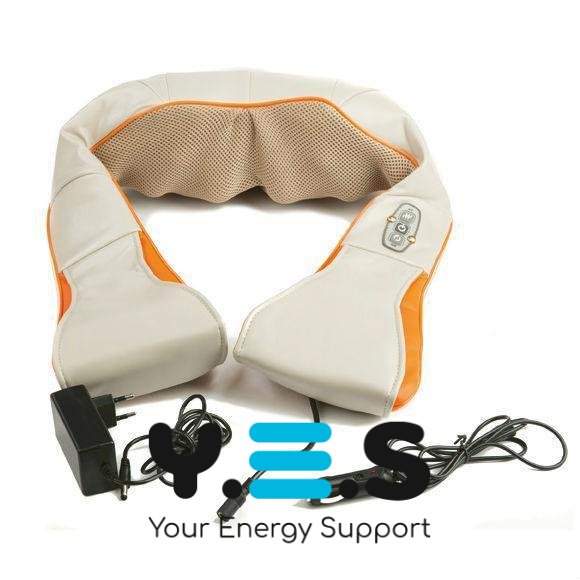 Роликовий масажер для шиї та спини з розминанням Massager of Neck Kneading