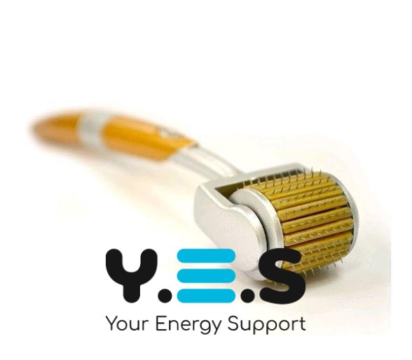 Мезоролер ZGTS (дермаролер) для мезотерапії, роликовий, 192 голки