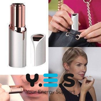 Жіночий тример Flawless «помада» для депіляції та гоління обличчя, депілятор-бритва