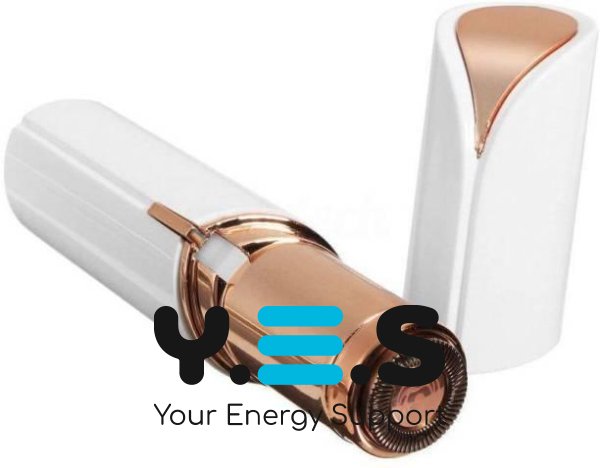 Жіночий тример Flawless «помада» для депіляції та гоління обличчя, депілятор-бритва