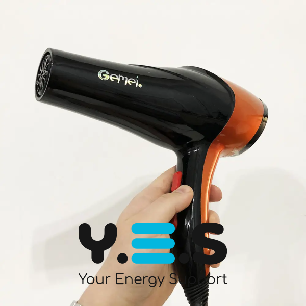 Фен для волосся Gemei GM-1786 2600W з насадкою-концентратором